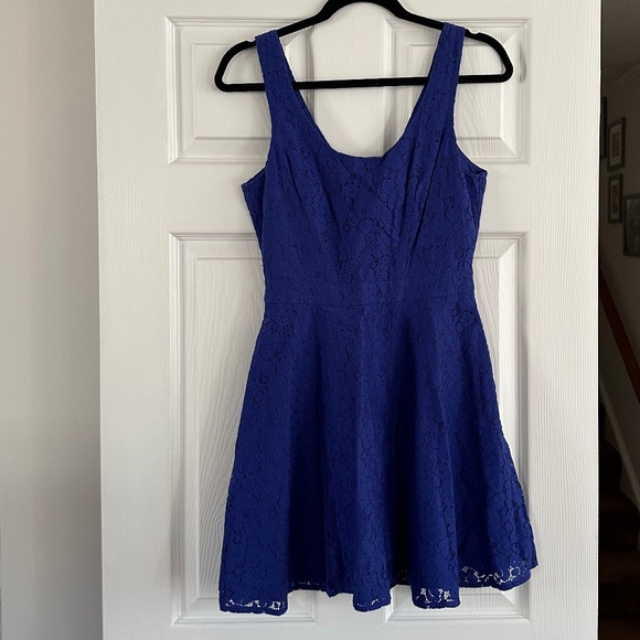 Aeropostale Dresses & Skirts - Blue Lace Mini Dress